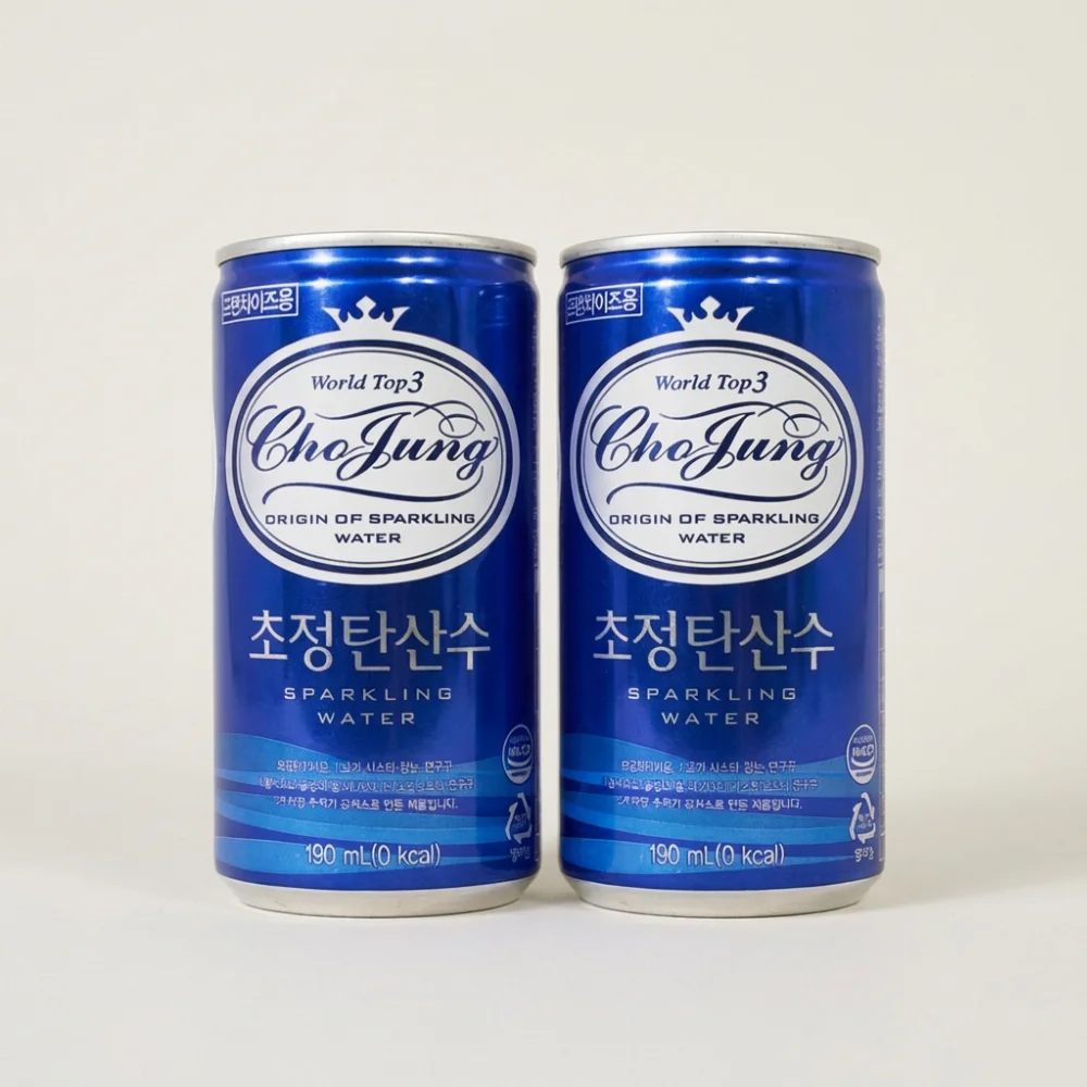 일화 초정 탄산수 플레인, 190ml, 60개