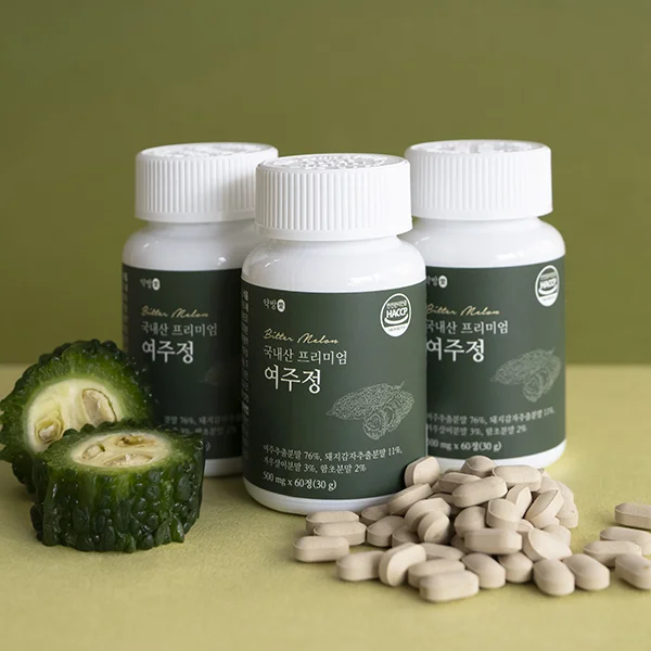 약방애 여주정, 500mg, 60정, 1박스