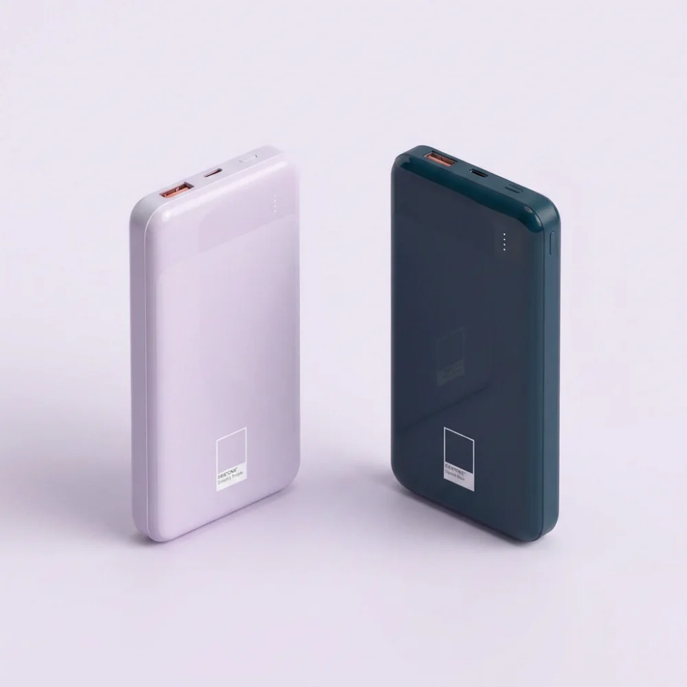 팬톤 20W QC 3.0 듀얼포트 보조배터리, PTPB-04, 10000mAh, 네이비, 1개