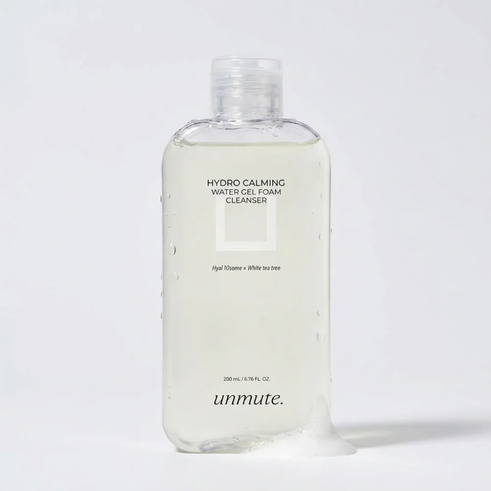 언뮤트 하이드로 카밍 워터 젤 폼클렌저, 200ml, 1개
