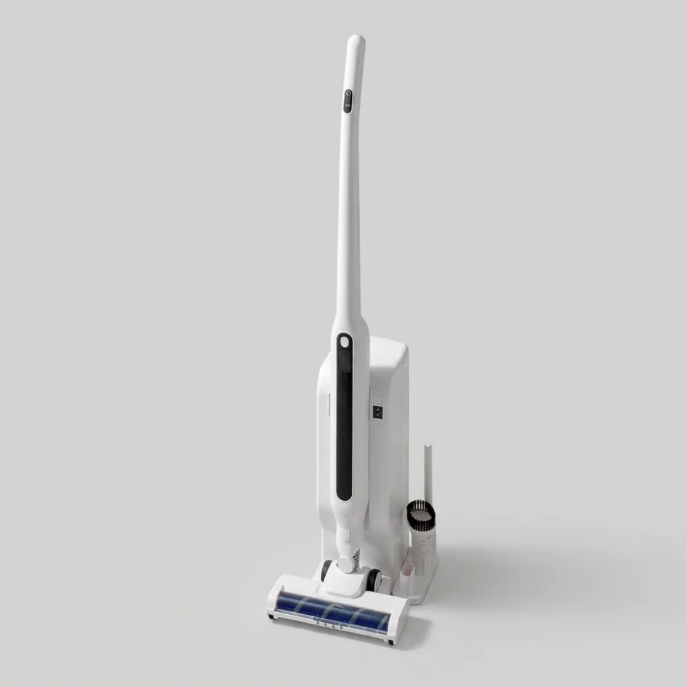 클래파 BLDC 무선청소기 스테이션 자동먼지비움, CVC-S230, 화이트, 1개
