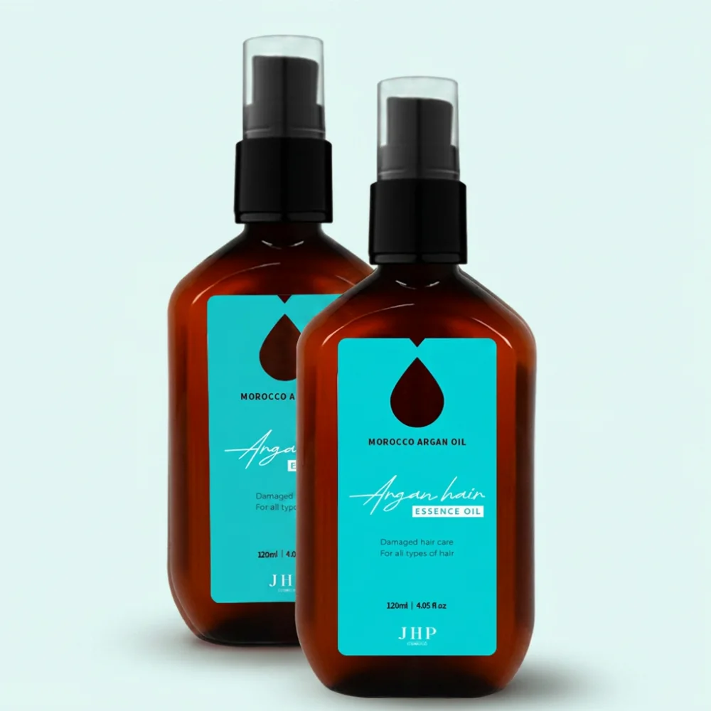 JHP 아르간 헤어 에센스 오일, 120ml, 2개