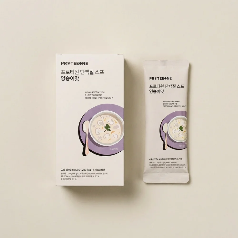 단백질 스프 양송이맛, 45g, 5개입, 2박스