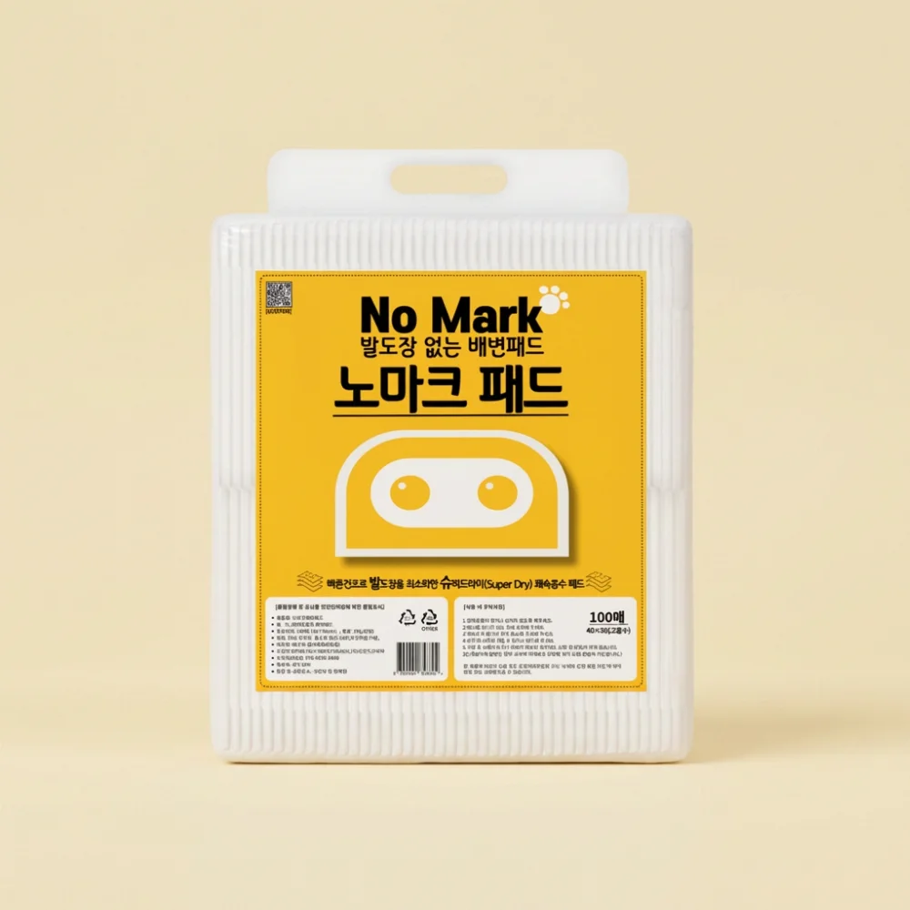 노마크 반려견 강아지 배변패드, 표준형 고흡수, 100매, 3개