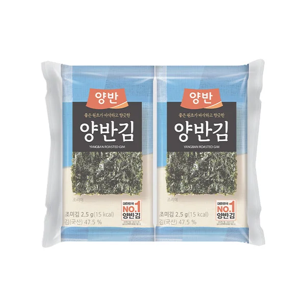 동원 양반김 4호 도시락김, 2.5g, 40봉, 1개