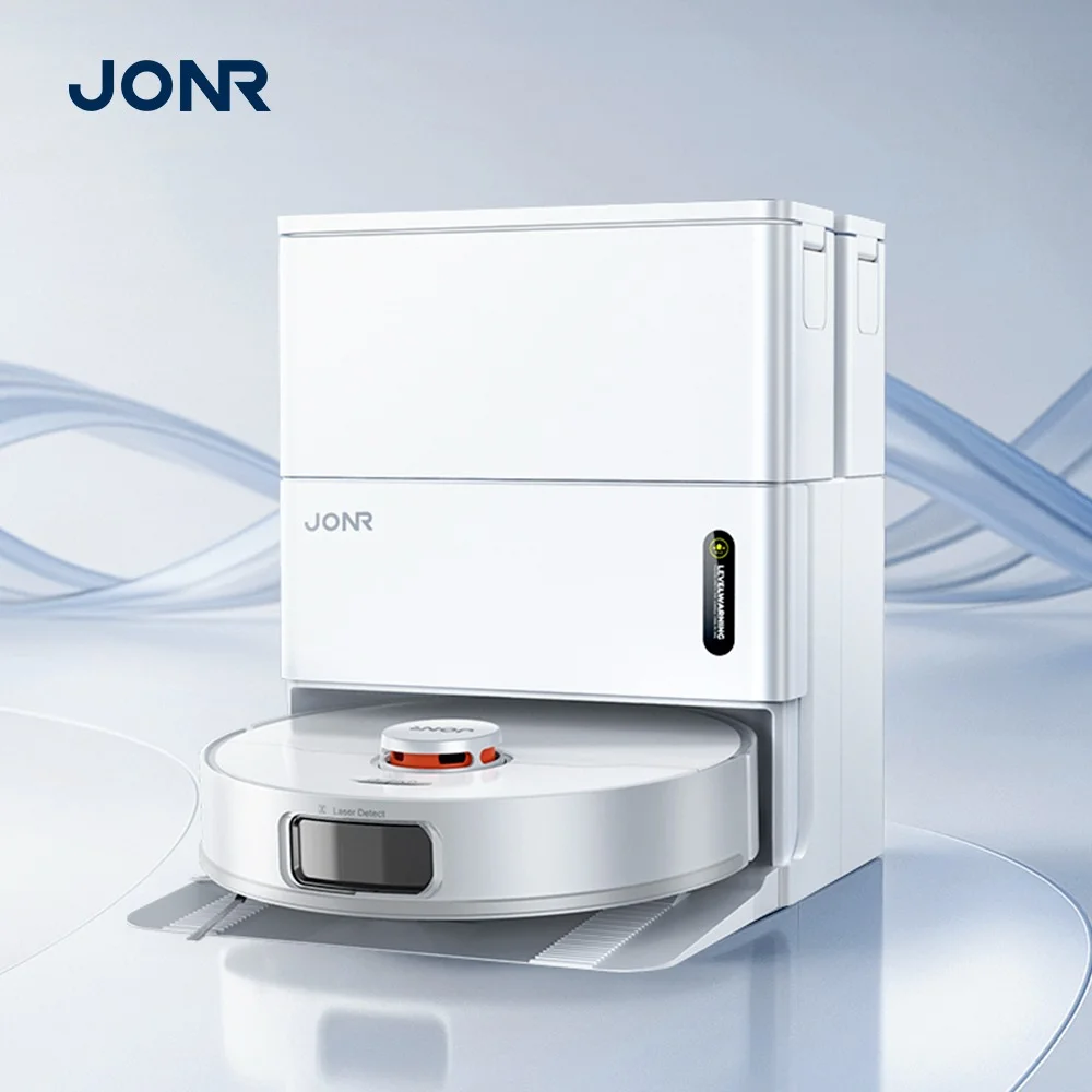 JONR 로봇청소기 올인원 자동세척 건조 스테이션, T5 Pro Gen2, 화이트, 1대