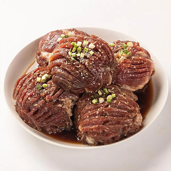 [03774] 대한민국농수산 뼈없는 한돈 양념갈비, 300g, 2팩