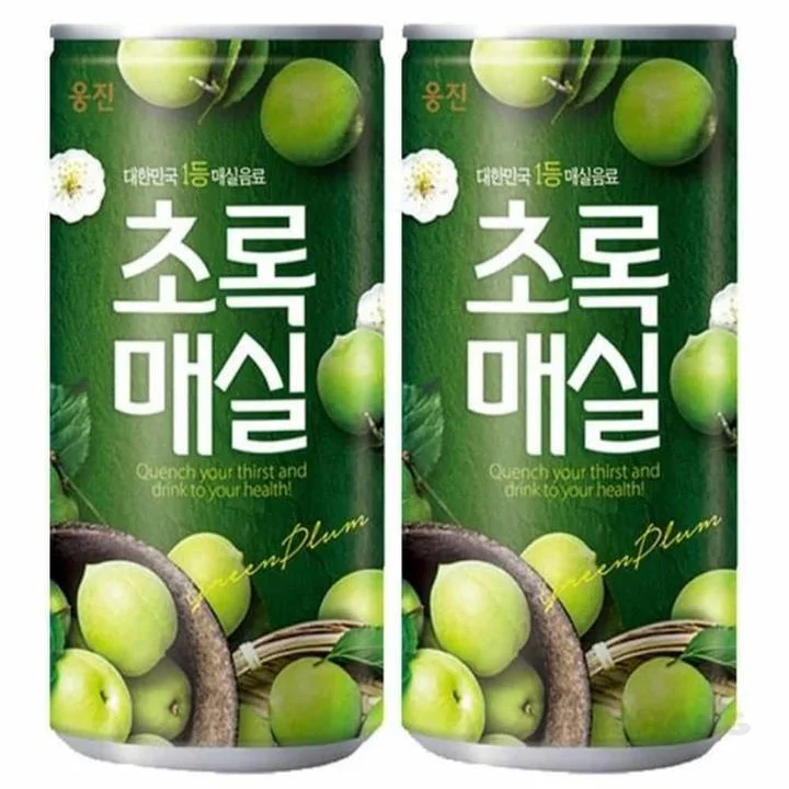 [04001] 웅진 초록매실, 180ml, 60캔, 1개