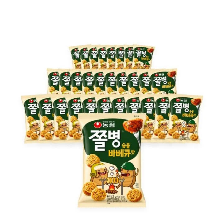 [04048] 농심 쫄병스낵 짜파게티맛, 77g, 30개입, 1개