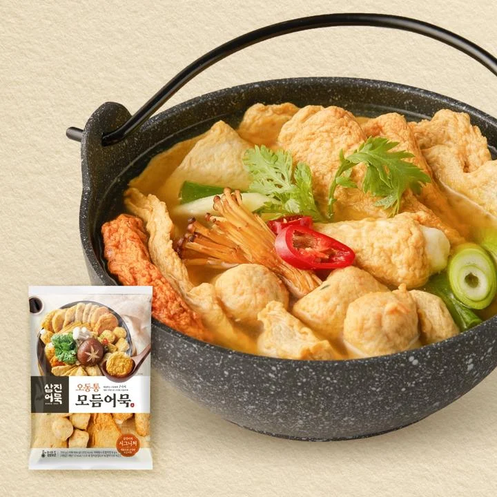 [04071] 삼진어묵 오동통 모듬어묵, 700g, 2개