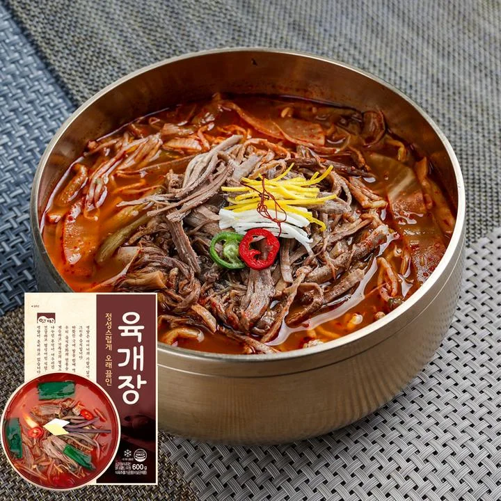 [04142] 고향식품 옛맛 육개장, 600g, 10개