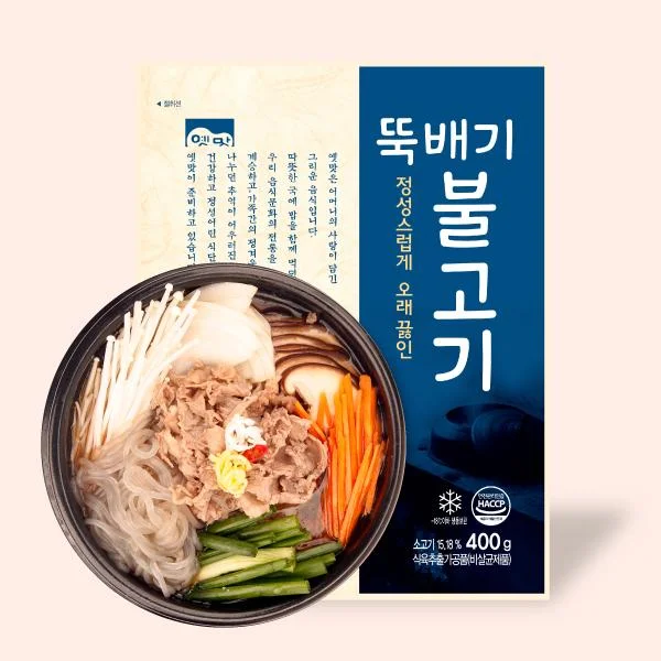 [04147] 고향식품 옛맛 뚝배기 불고기, 400g, 3개