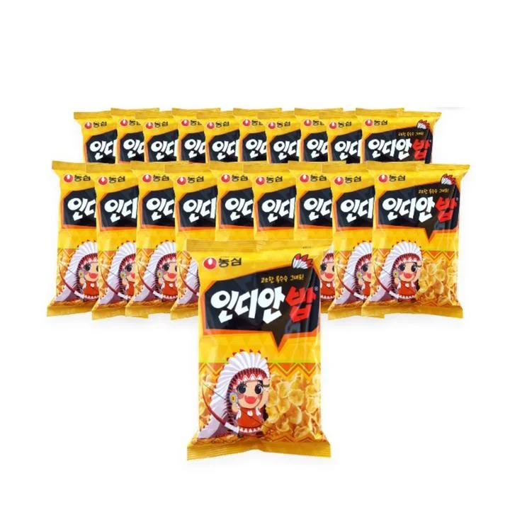 [04153] 농심 인디안밥, 83g, 20봉지