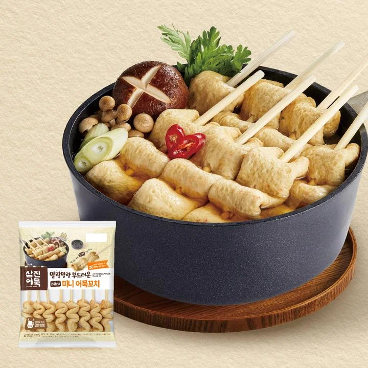 [04154] 삼진어묵 미니 어묵꼬치, 290g, 5개