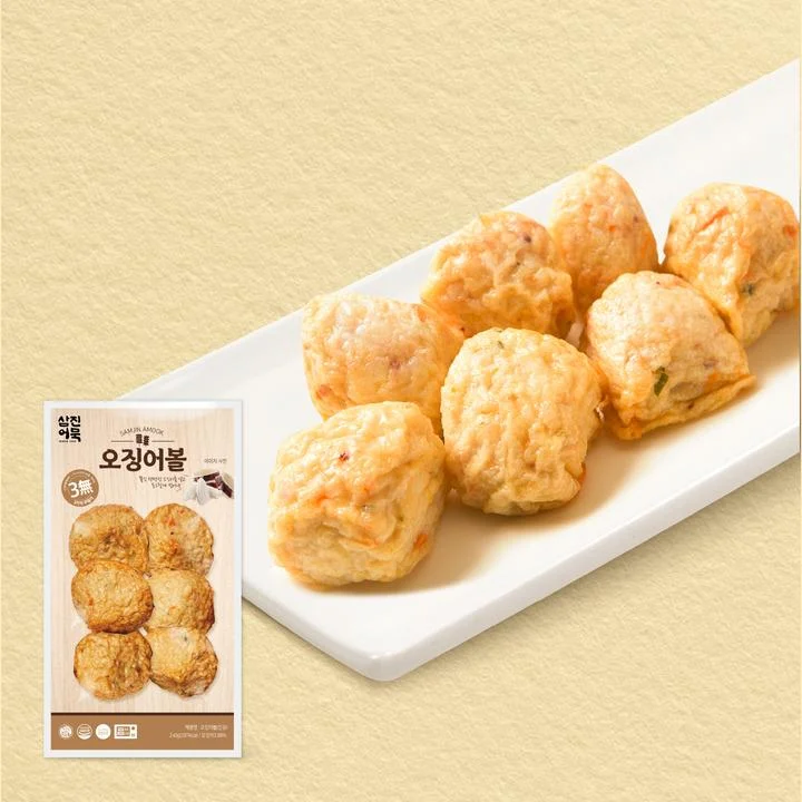 [04171] 삼진어묵 오징어볼 진공, 240g, 4개