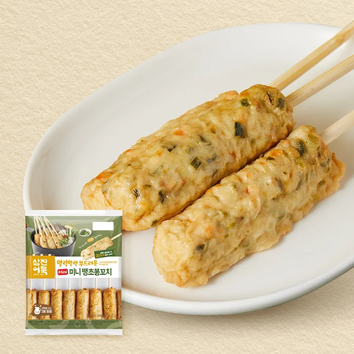 [04205] 삼진어묵 미니 땡초봉꼬치, 280g, 4개