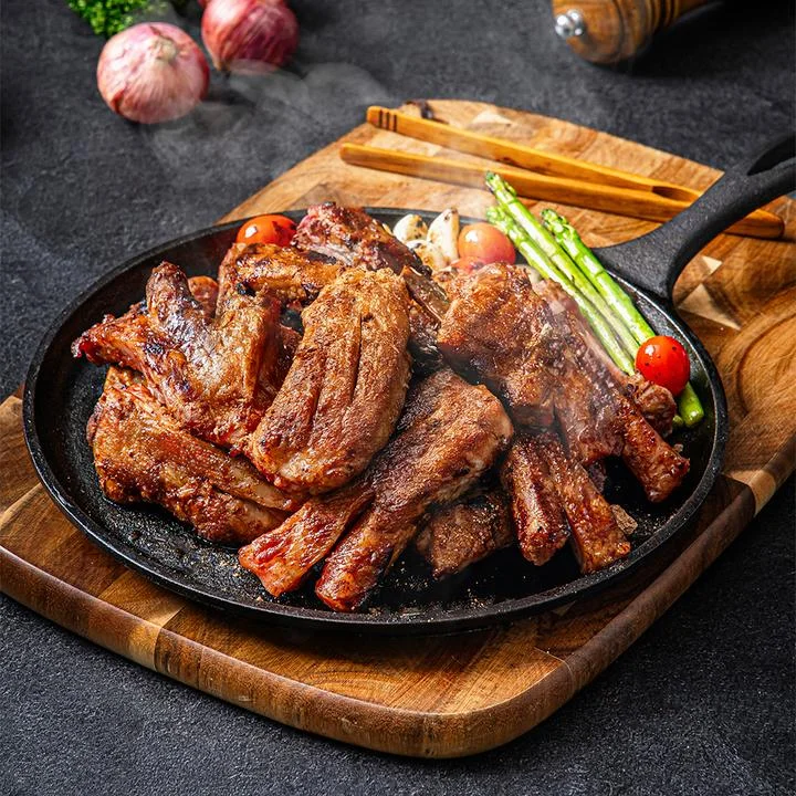 [04229] 립스터 시즈닝 등갈비, 숯불 바베큐맛, 550g, 1팩