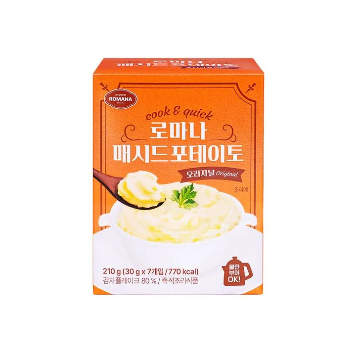 [04238] 로마나 매시드 포테이토 오리지널, 오리지널, 30g, 7개입, 2개