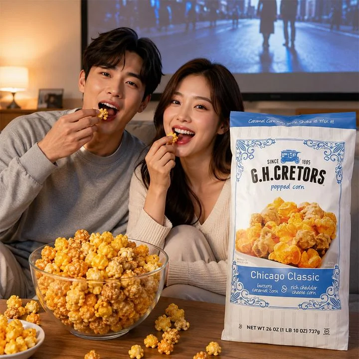 [05116] G.H.CRETORS 시카고 믹스 팝콘, 737g, 1개