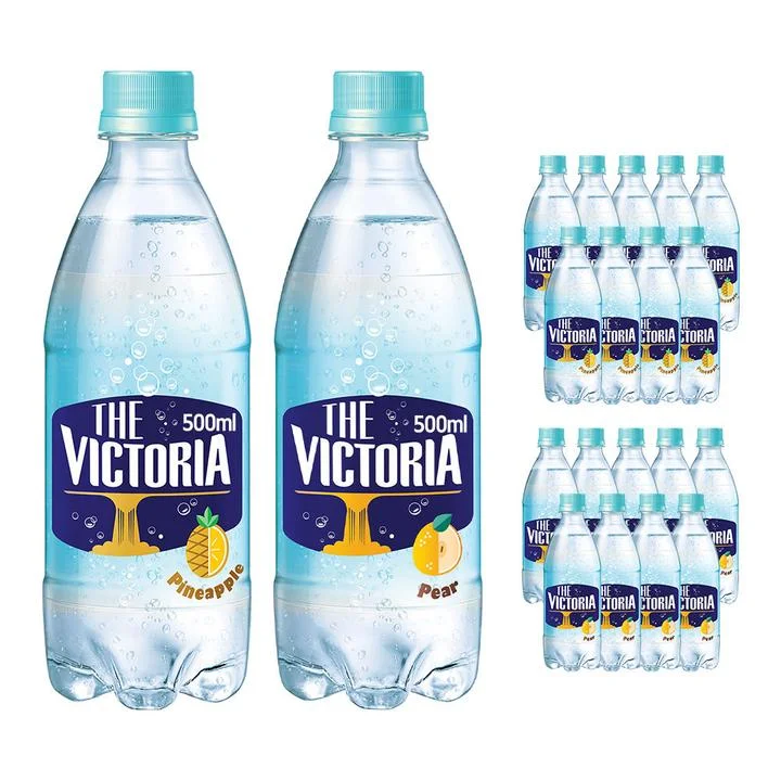 [05122] 웅진식품 더 빅토리아, 파인애플 10개 + 배 10개, 500ml, 20개