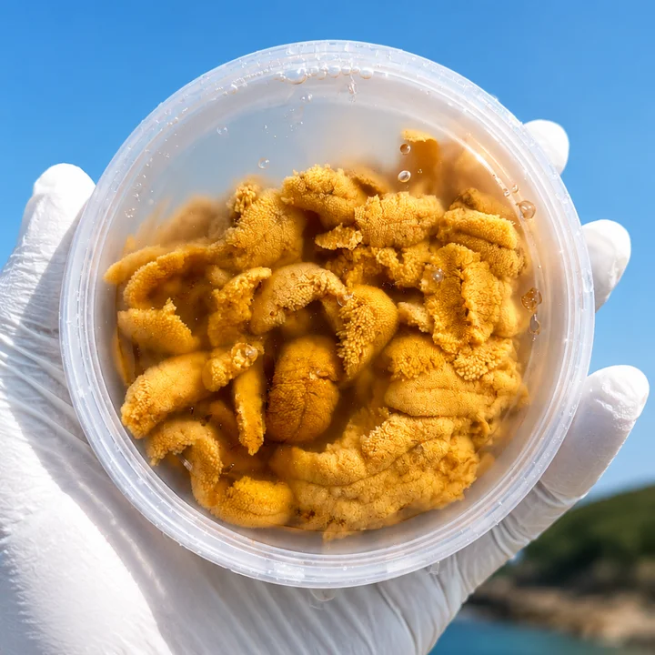 [05125] 포항 자연산 보라성게 우니, 100g, 1세트