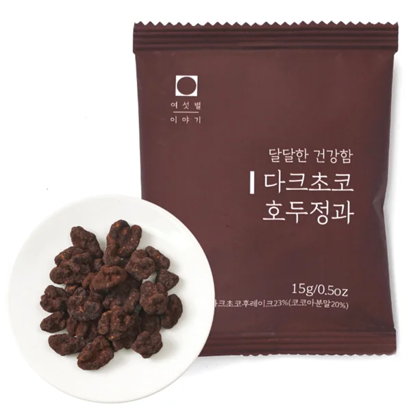 [05151] 다크초코 호두정과, 15g, 20개