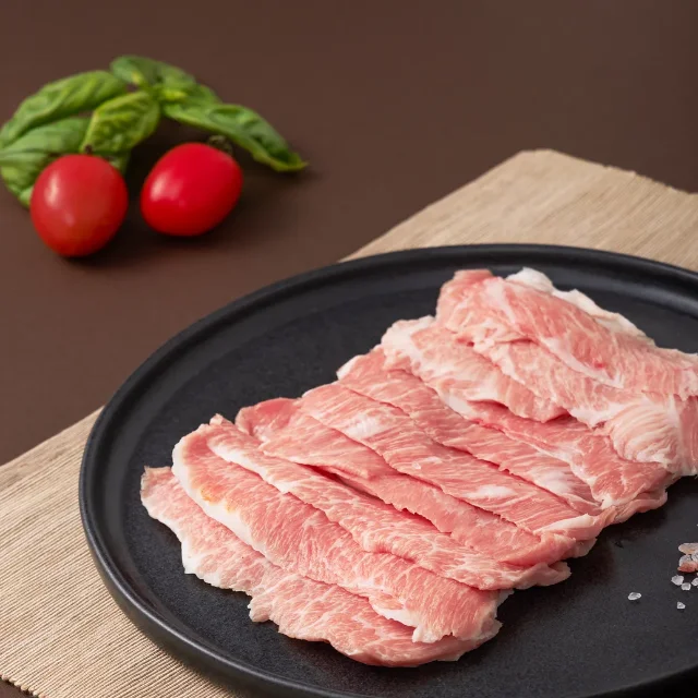 [05160] 무항생제 돼지고기 한돈 항정살, 400g, 1팩