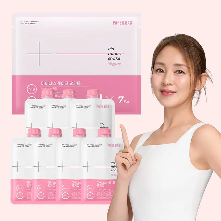 [05191] 페이퍼백 마이너스 쉐이크 요거트, 50g, 7개입