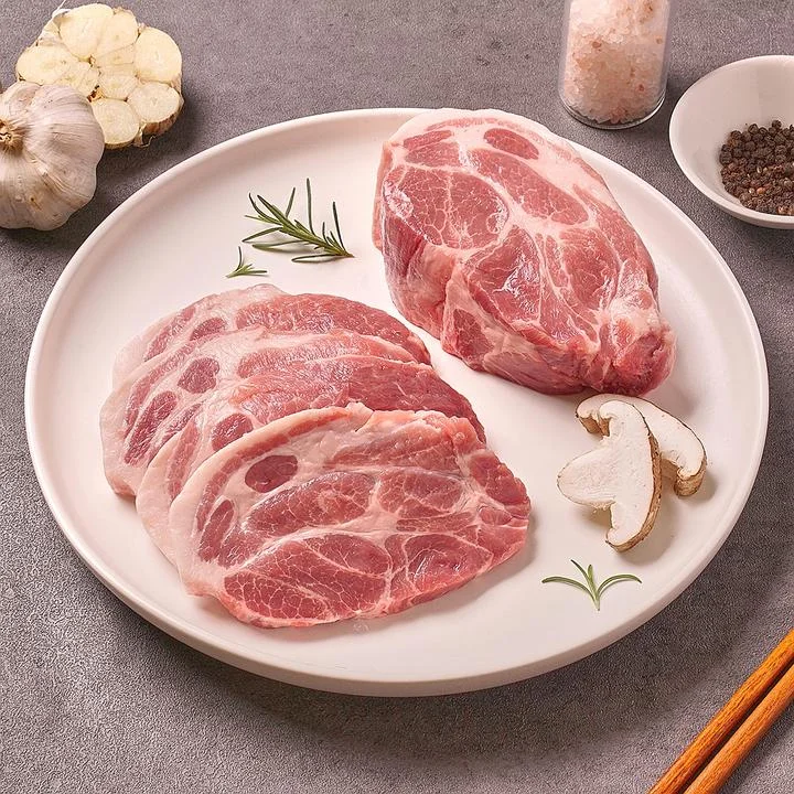 [05205] 한돈 목살 마니아 세트, 500g + 500g, 1kg, 1개