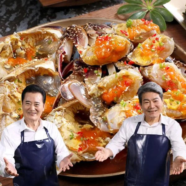 [05207] 지극진성 연평도 알배기 간장게장, 1kg, 4개