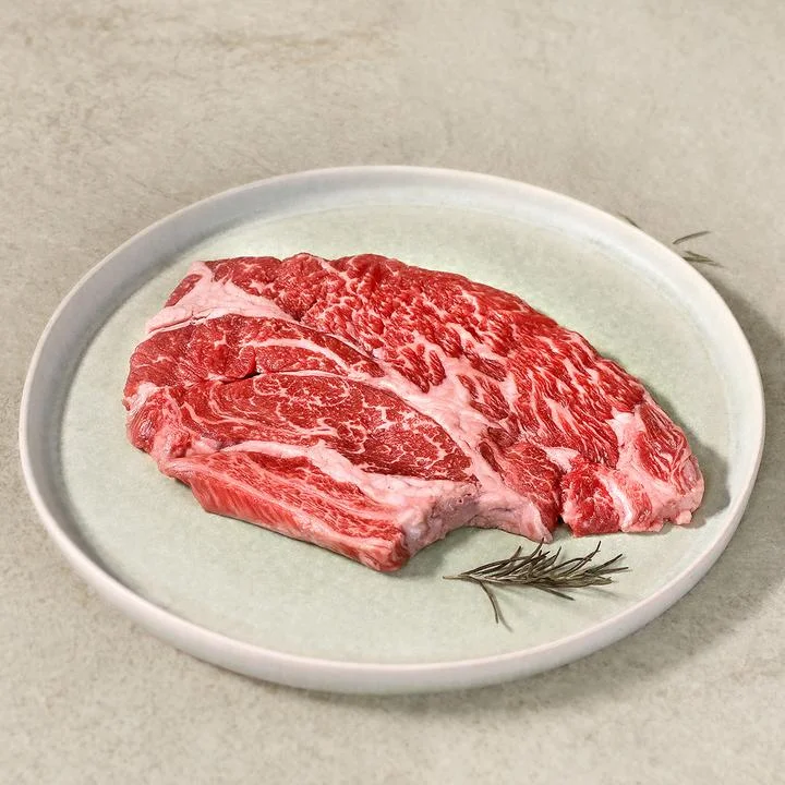 [05421] 블랙비프 미국산 프라임 척아이롤 구이용, 200g, 3팩