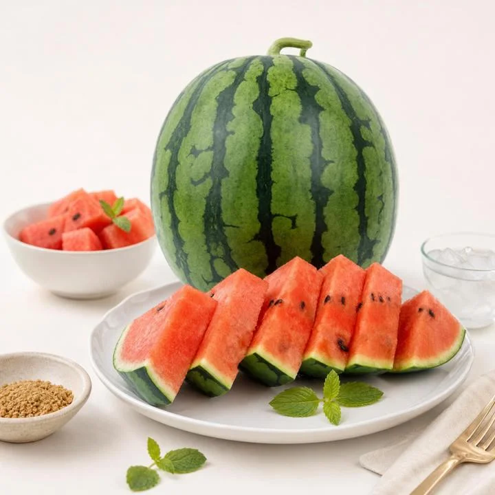 [05432] 청년농부 실패 없는 고당도 수박, 고당도 정품수박, 8kg, 1개