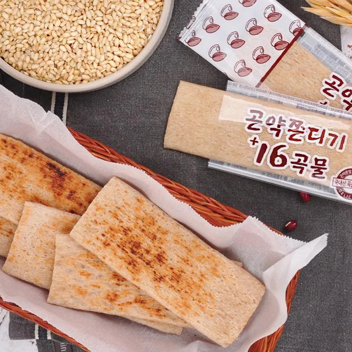 [05497] 곤약쫀디기 +16곡물, 200g, 10개입, 4봉