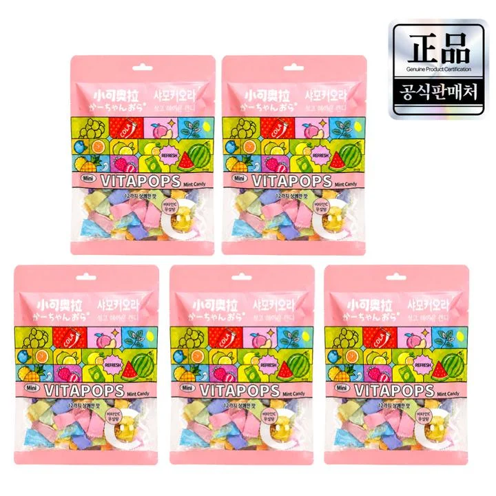 [05512] 샤오커오라 비타팝스, 100g, 5개