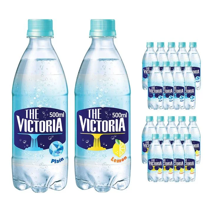 [05535] 빅토리아 탄산수 플레인, 500ml, 10개 + 레몬, 500ml 10개, 1세트