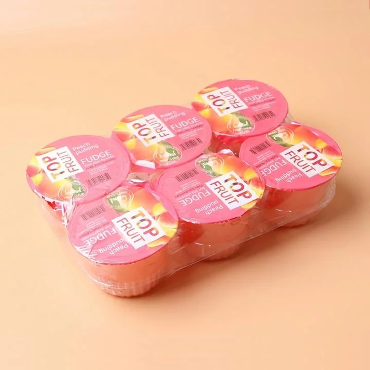 [05613] 탑프룻 피치푸딩, 6입, 12개
