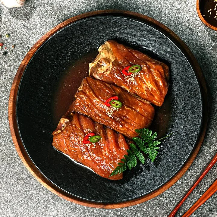 [05618] 한땀푸드 한돈 수제갈비, 700g, 1개