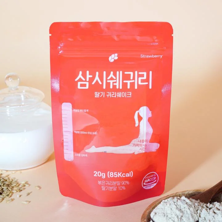 [05644] 논앤밭위드 삼시쉐귀리 귀리쉐이크, 딸기, 20g, 30개
