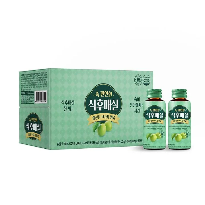 [05666] 식후매실 소화음료, 100ml, 20병