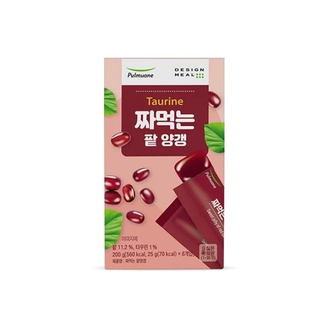 [05710] 짜먹는 팥 양갱, 25g, 8개입, 3개