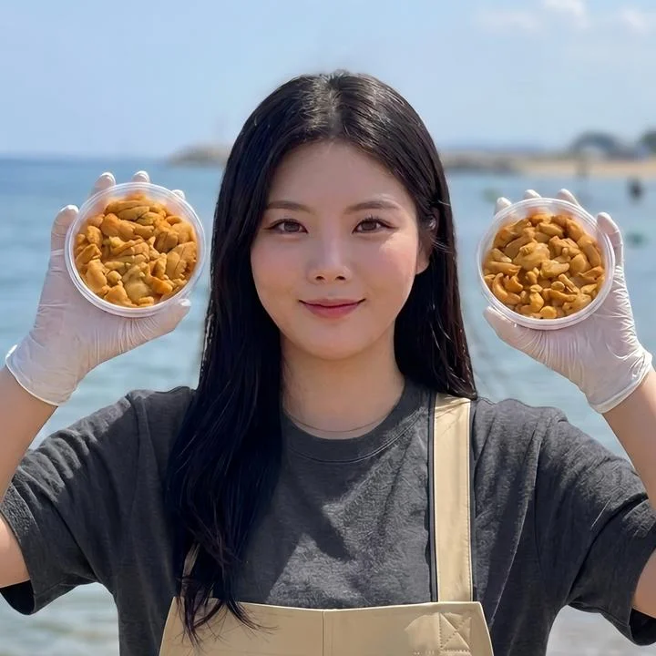 [05734] 홈마카세 보라성게 우니 100g + 단새우 20미 + 조미감태 1봉, 1세트