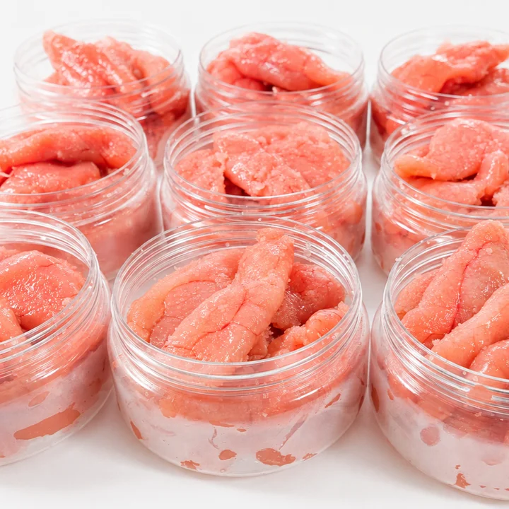 [06522] 무색소 저염 백명란젓 파지, 400g, 2개