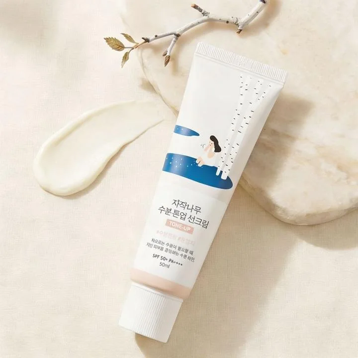 [06594] 라운드랩 자작나무 수분 톤업 선크림, 50ml, 1개