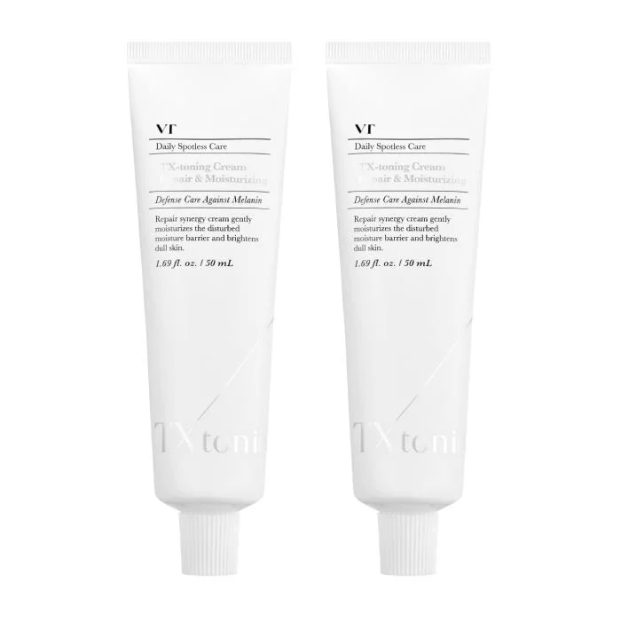 [06637] VT 티엑스토닝 크림, 50ml, 2개