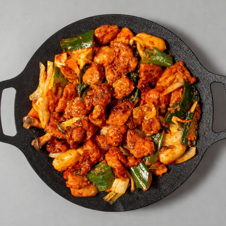 [07922] 고깃집 왕건 매콤칼칼 닭갈비, 1kg, 1개