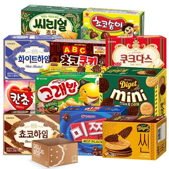 [08268] 미니 과자 세트, 11종세트, 1세트