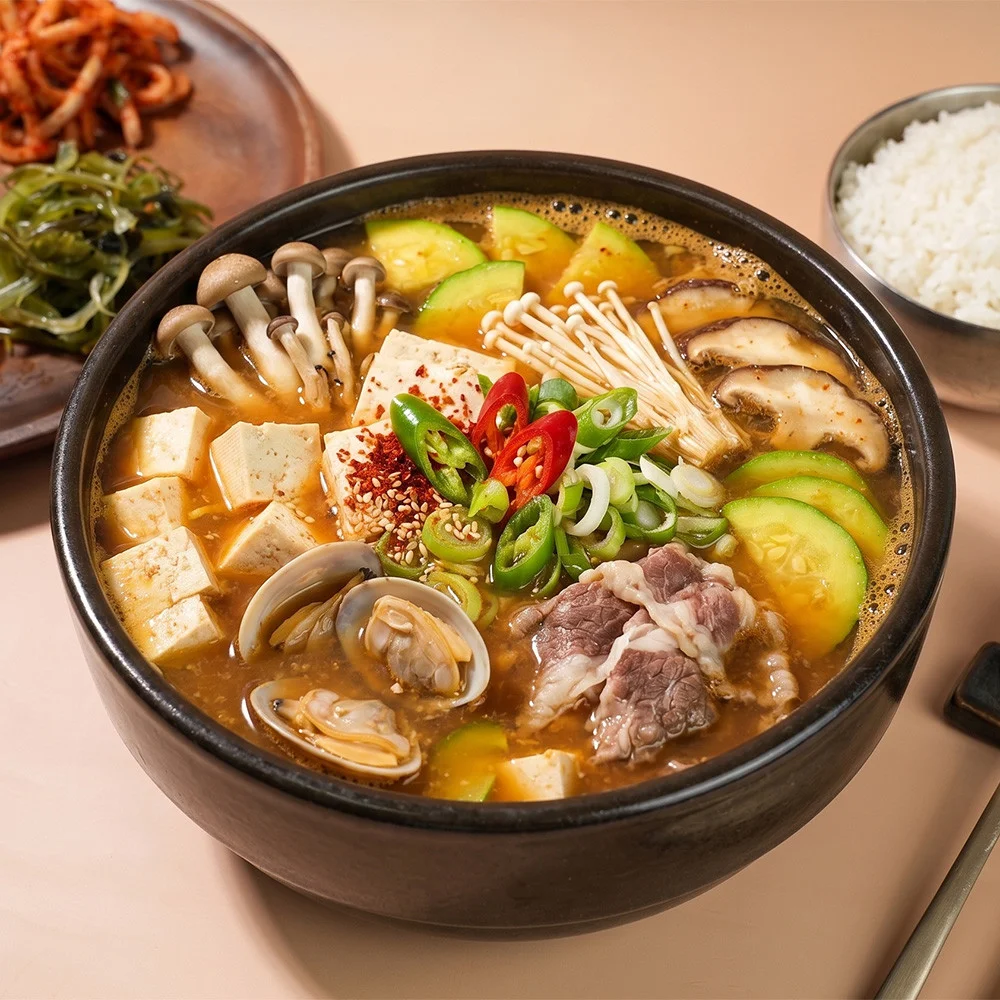 [08517] 맛생각 시골 전통 된장찌개, 600g, 5개