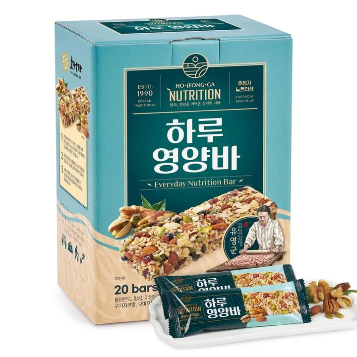 [08537] 호정가 뉴트리션 하루영양바, 25g, 20개입, 1박스