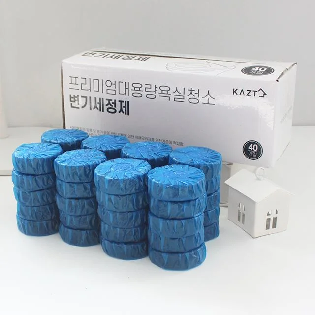 [08618] 가쯔 프리미엄 대용량 욕실청소 변기세정제, 50g, 40개, 1박스