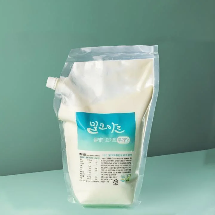 [08626] 밀크아트 플레인 요구르트, 무가당, 1L, 2개